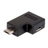 Picture of Right Angle USB Adapter, Micro B Female/Male, Exit 2