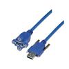 Picture of USB 3.0 Machine Vision Panel Mount Cable Assembly 1 Meter