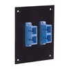 Picture of Universal Sub-Panel, 2 Duplex SC Coupler  w/Ceramic Alignment Sleeve