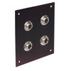 Picture of Universal Sub-Panel, Four ¼" Audio Jacks (Solder Type)