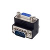 Picture of HD15 Male to HD15 Female Right Angle Adapter