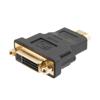 Picture of DVI Adapter, DVI-D Female to HDMI Male color Black