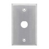 Picture of Stainless Wall Plate, One 0.75" dia. D-hole