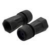 Picture of IP68 Waterproof Kit, For Cables 3 to 6mm, Compatible w/ WPBH Ethernet, VHC00029 HDMI and U3C00031 USB Waterproof Couplers, Black, 2 Pack