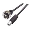 Picture of USB Cable, Shielded Waterproof Type A Male - Standard Type B Male, 2.0m